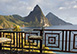 Caille Blanc in St. Lucia Caribbean