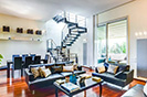Cavour Luxury Penthouse Vacation Rental Rome