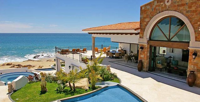 Casa La Laguna, Los Cabos Mexico Beachfront Mansion 